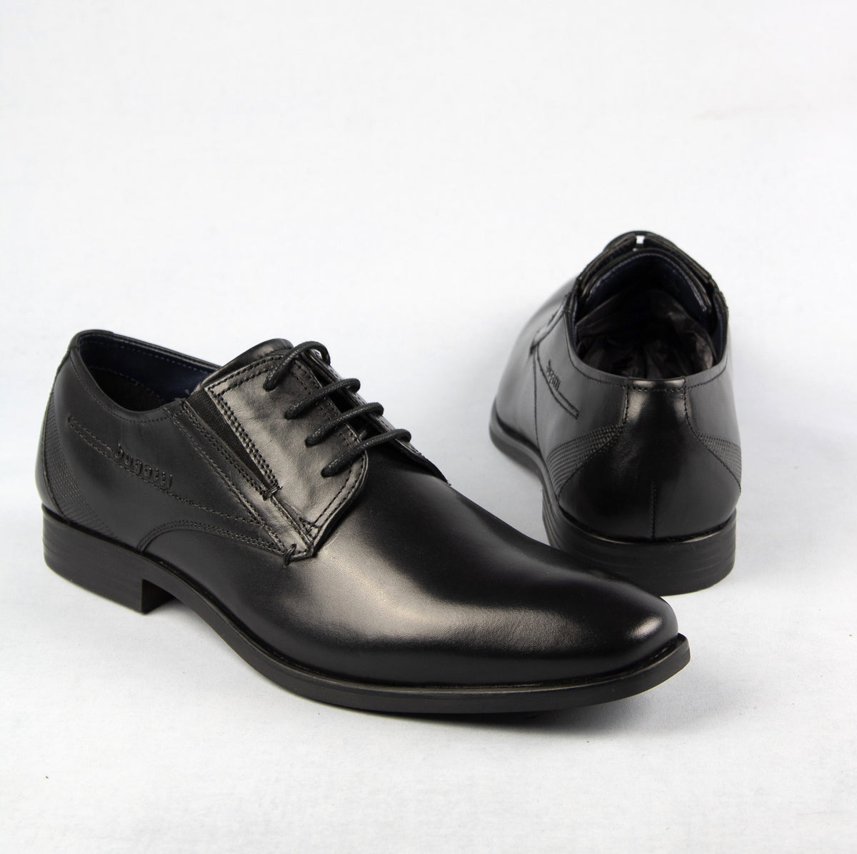 Bugatti Black Comfort Wide Formal Shoe 311-19608-1000
