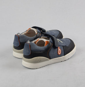 Biomecanics Boys Velcro Shoe in Navy Blue 222225