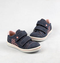 Load image into Gallery viewer, 2602002 Ricosta Navy &amp; Pink Girls Shoes