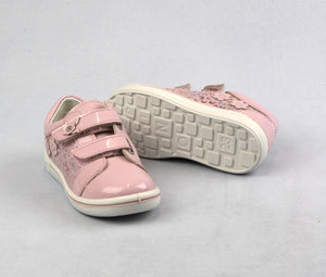 2600502 Ricosta Niddy | Pink Girls Shoes with Heart Detailing