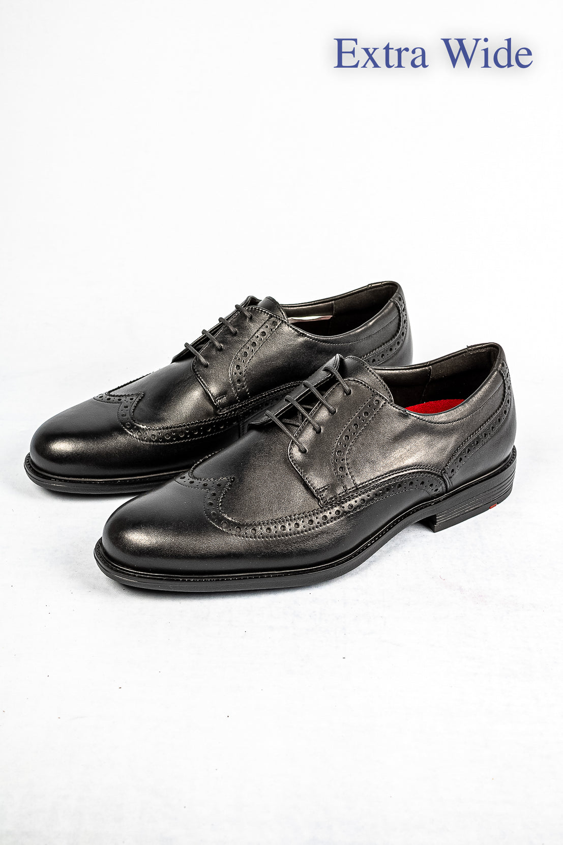 Extra wide clearance black dress shoes