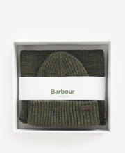 Load image into Gallery viewer, Barbour MGS0019 | Crimdon Beanie &amp; Scarf Giftset