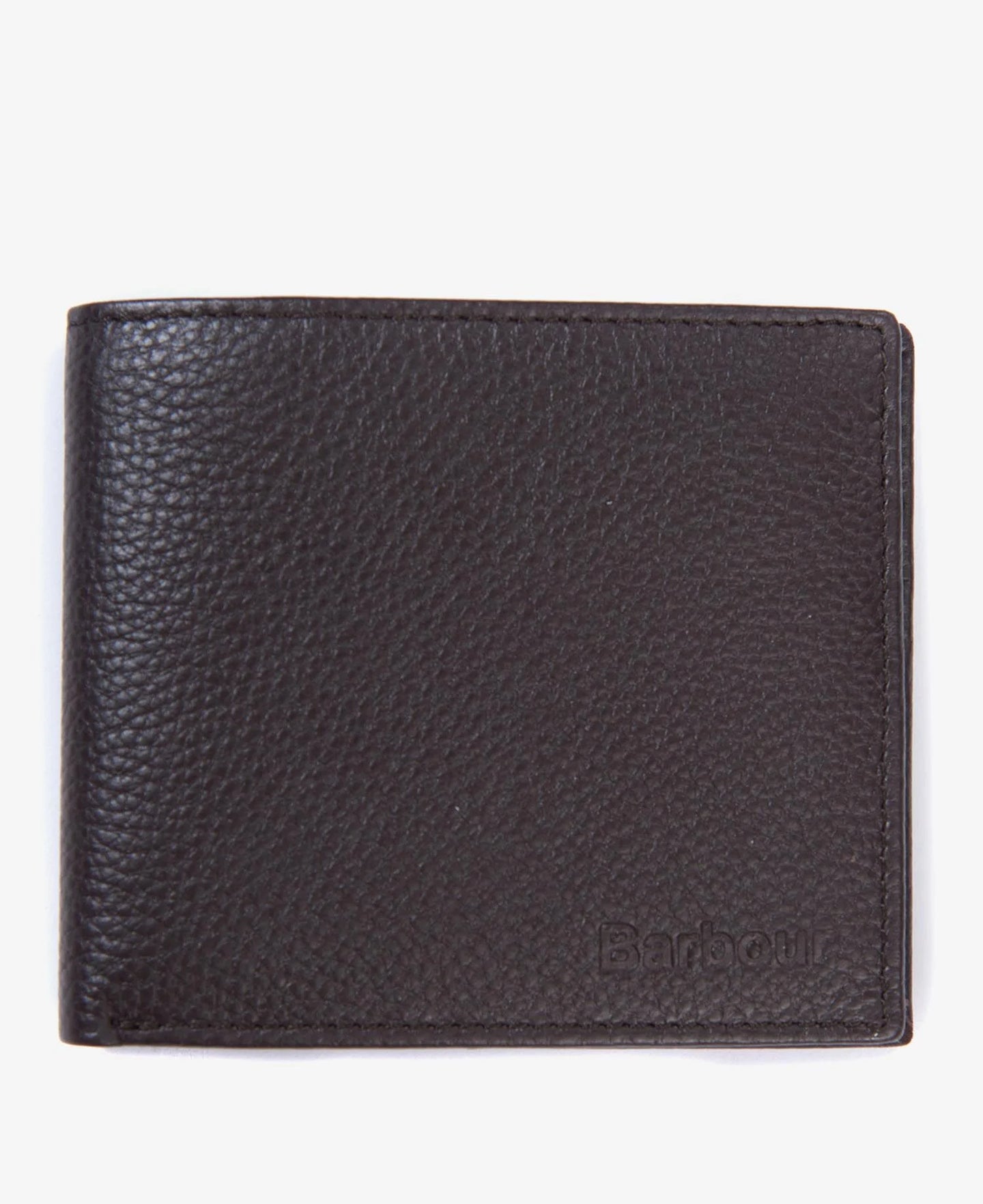 Barbour MLG0007 BR71 | Amble Leather Billfold Wallet in Dark Brown