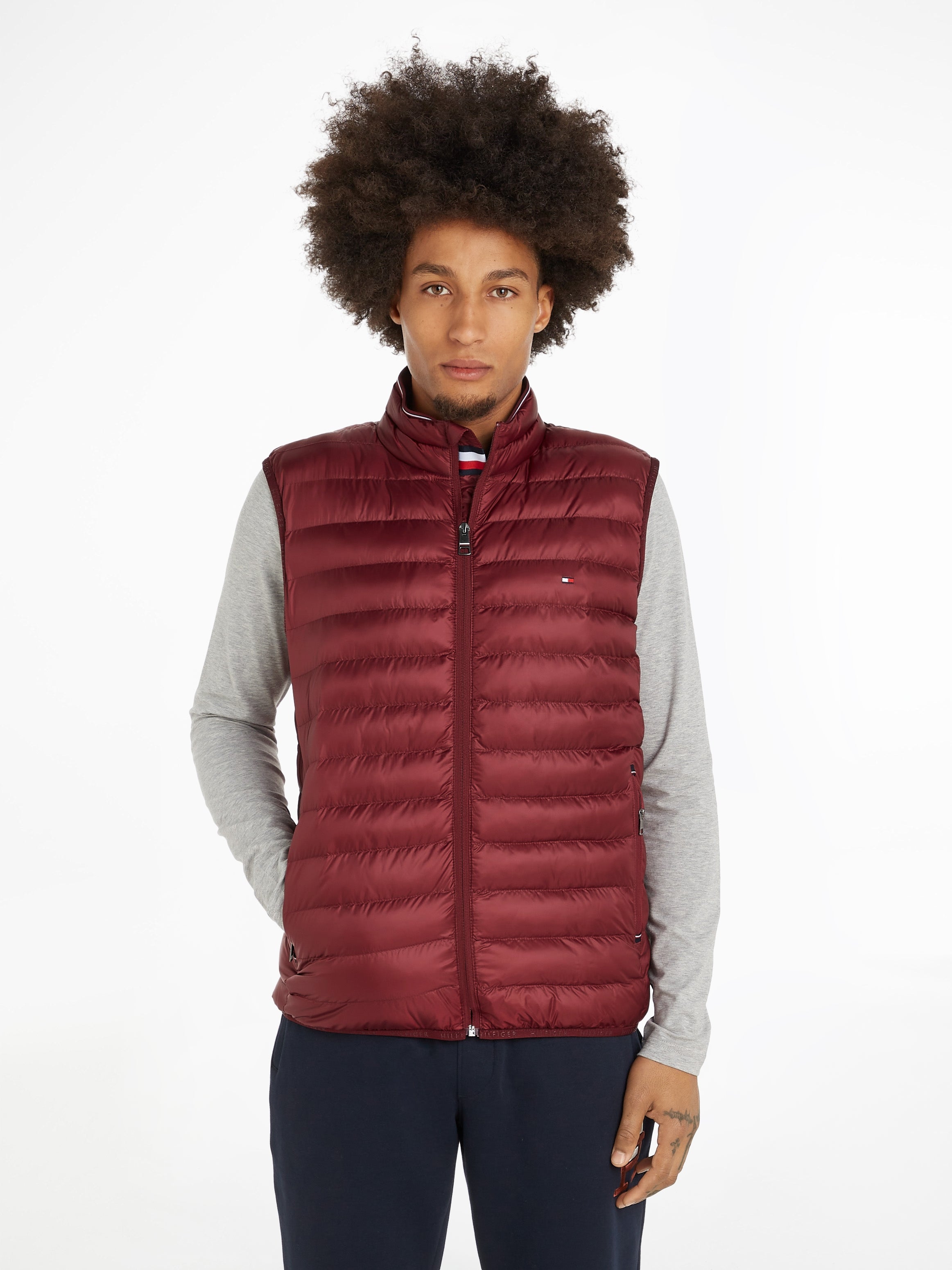 gilet tommy hilfiger rouge