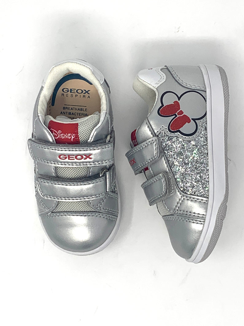 Girls Minnie Mouse Shoes with Glitter Design