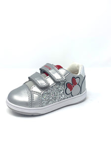 Girls Minnie Mouse Shoes with Glitter Design
