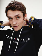 Load image into Gallery viewer, Tommy Hilfiger Core Logo Hoody in Black | MW0MW10752 BAS