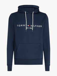 Tommy Hilfiger Core Logo Hoody in Navy Desert Sky | MW0MW10752 403