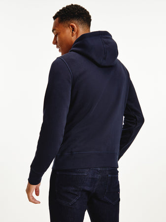 Tommy Hilfiger Core Logo Hoody in Navy Desert Sky | MW0MW10752 403