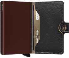 Load image into Gallery viewer, Secrid Miniwallet Saffiano Brown for sale online Ireland 