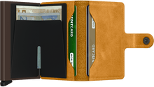 Load image into Gallery viewer, Secrid Miniwallet Vintage Ochre Yellow for sale online Ireland 