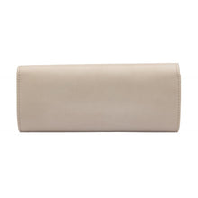 Load image into Gallery viewer, Lotus Claire | Clutch Bag in Nude with Magnetic Closure