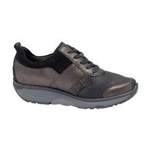 Load image into Gallery viewer, Waldläufer Sonja | Low Wedge Wide H Fit Lace &amp; Zip Trainers in Nuba